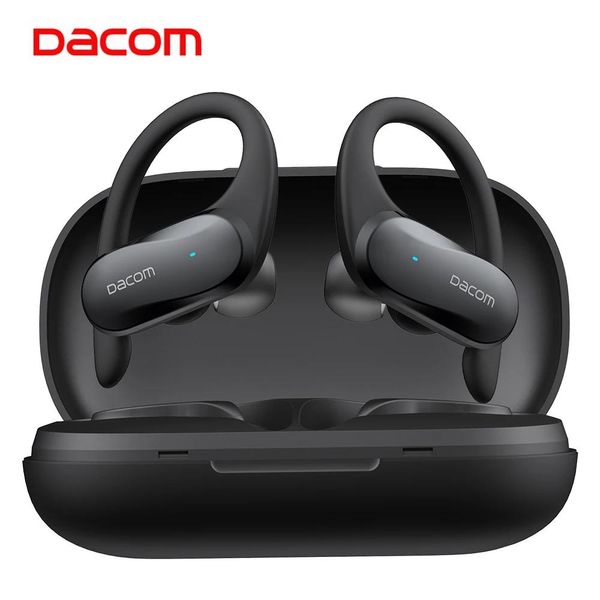 Fones de ouvido dacom g05 tws bluetooth verdadeiro sem fio esportes correndo fones de ouvido gancho estéreo para iphone samsung
