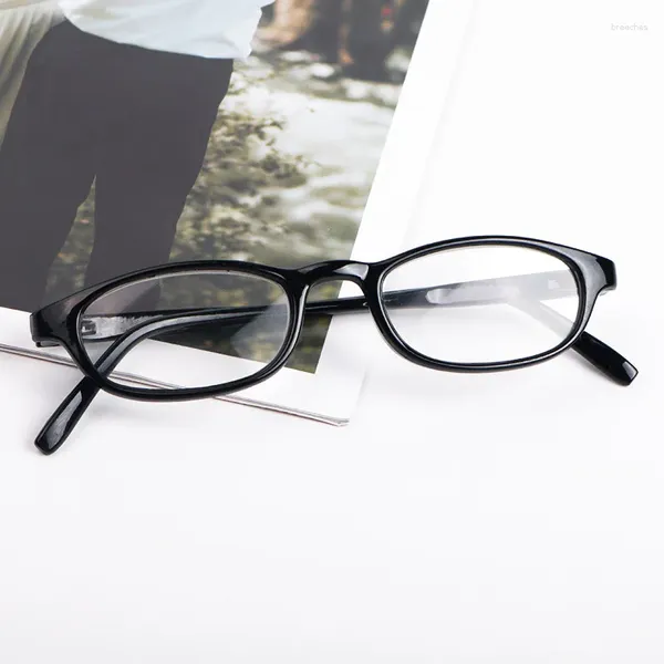 Zonnebril Zwart Presbyopie-bril met klein frame HD-lezing Neutraal Anti-blauw licht Verziendheid Verminder reflectie