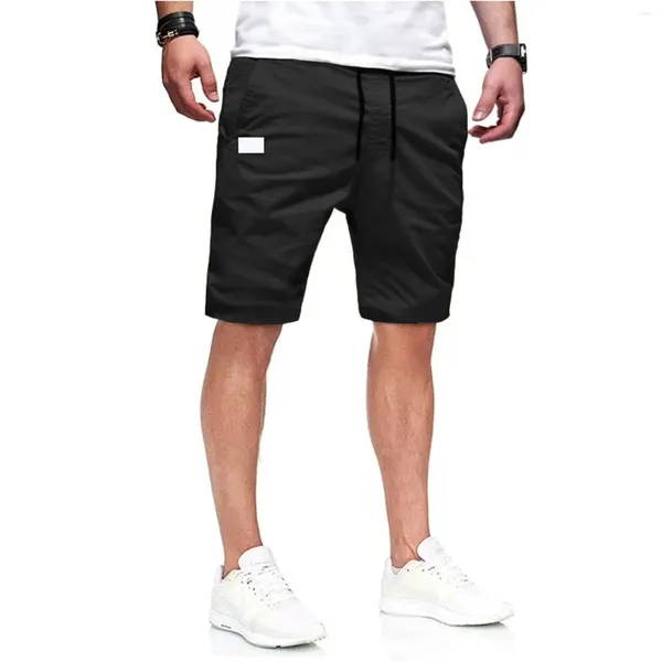 Pantaloni da uomo Pantaloncini cargo da uomo Estate Spiaggia con coulisse Pantaloni sportivi da allenamento atletici vestibilità casual Pantaloni da gioco di basket maschile