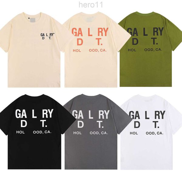 Va T-shirts pour hommes Galleryse T-shirt Départements Hommes Polos Femmes Designer T-shirts Galeries Cotons Tops Homme Casual Luxurys Vêtements Vêtements 3x Da 3RZH