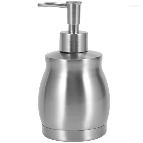 Dispenser di sapone liquido da appoggio in acciaio inossidabile Prime 390 ml bottiglia per cucina bagno lozione per piatti a mano