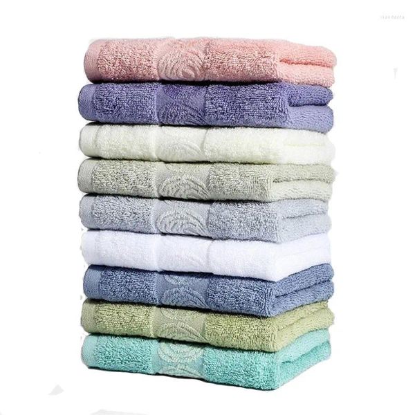 Полотенце Хлопковые полотенца для рук Премиум-набор для ванной комнаты с высоким водопоглощением Мягкое, приятное для кожи лицо