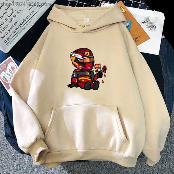 2024 modelmen's Hoodies Sweatshirts männer Bettdecken Sets Mini F1 Racing Peripherie Cartoon Frühling Herbst Casual Langarm Top Anime