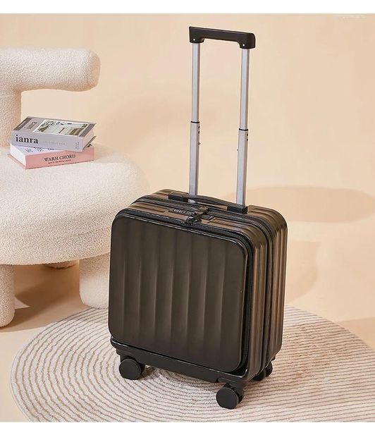 Чемоданы Y0101, женские маленькие и легкие интернатные чемоданы 2023, 18 дюймов