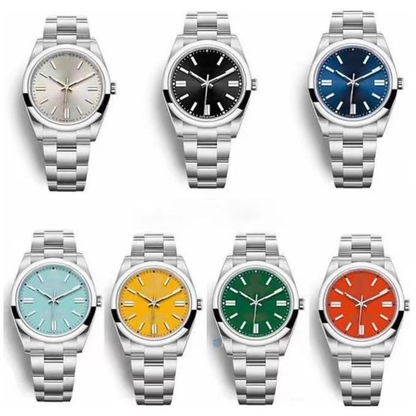 Sapphire Relogio Yüksek Nitelik AAA Mens Watch Tasarımcı Otomatik Mekanik Klon 31mm/36mm/41mm Lüks Paslanmaz Çelik Bilezik Tarih Lüminesan Su Geçirmez