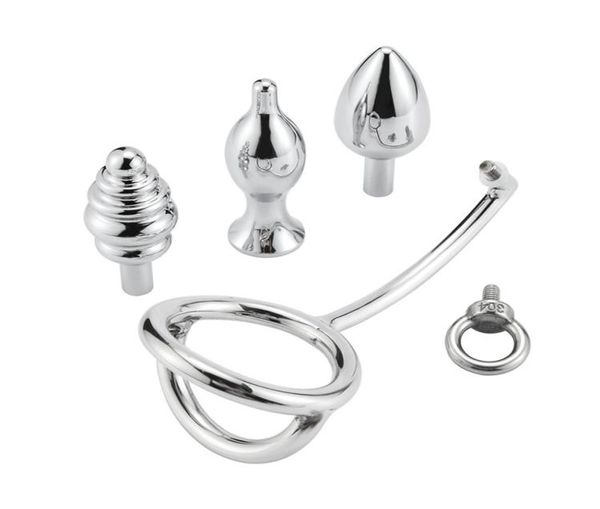 Metal Anal Hook Butt Perlen Anus Expander Anus Dilator Butt Plugs Anal Sex Toy für Paare H81685909855