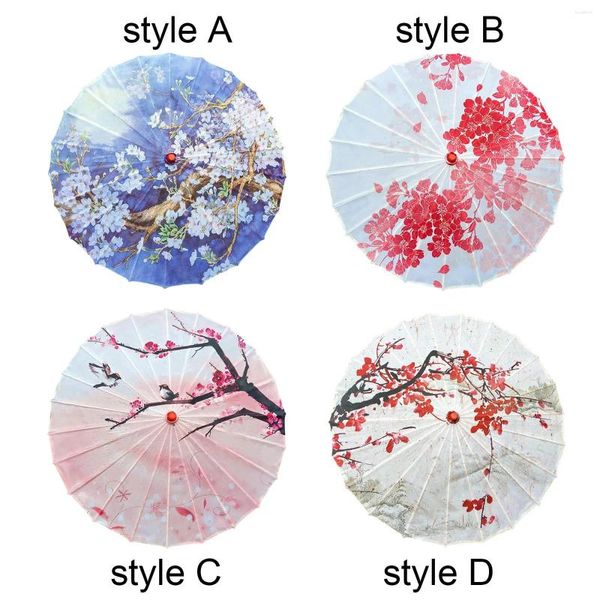 Зонтики в китайском стиле, масляный бумажный зонтик, живопись японского искусства