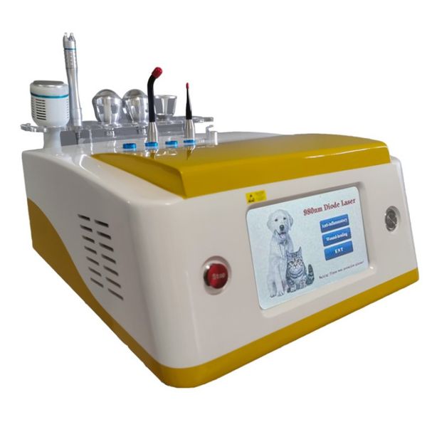 Máquina de emagrecimento 980nm 810nm terapia a laser veterinário alívio da dor uso doméstico aparelho terapêutico a laser físico acupuntura laser