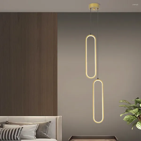 Pendelleuchten Atmosphäre Wohnzimmer Lampe Einfacher Stil Innendekoration Licht 3000k-6000K Decke LED Warmweiß Esszimmer