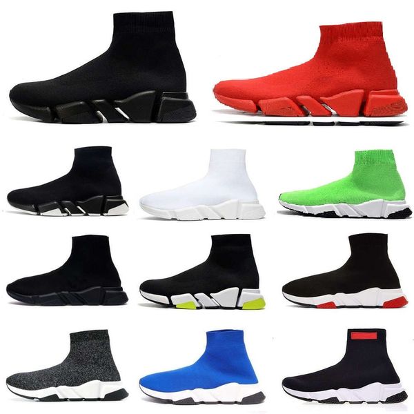 velocidades de luxo meias sapato designer mulheres homens paris tripler triplo s vintage bege preto completo 2.0 rosa azul claro cinza marrom escuro botas paris moda tênis de caminhada