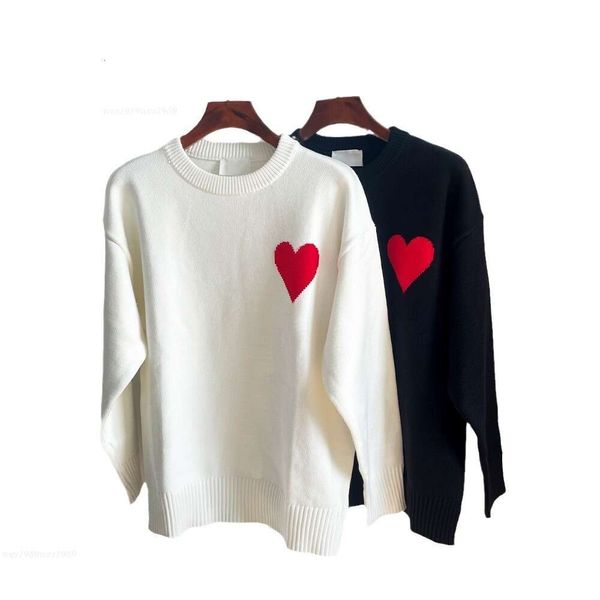 Бренд Amui Track Love A-французский модный пуловер большого размера с круглым вырезом, мужской и женский вязаный свитер, топ для модной верхней одежды