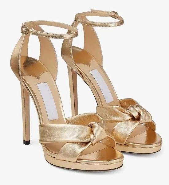 Luxus Sommer Rosie Plattform Sandalen Schuhe Für Frauen Rohr Straps Romantische Pumps Party Hochzeit Kleid Dame Elegante High Heels