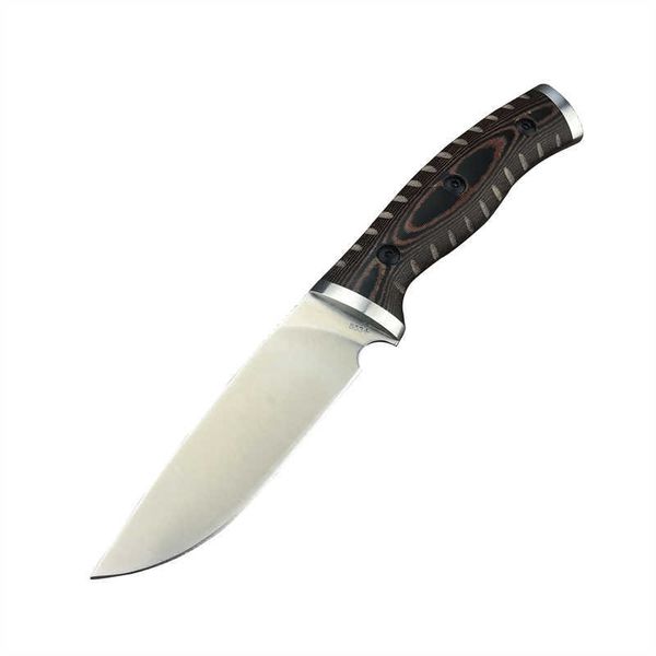 853 Outdoor G10 Griff Taktisches Feststehendes Messer Camping Survival Jagd mit Kydexscheide