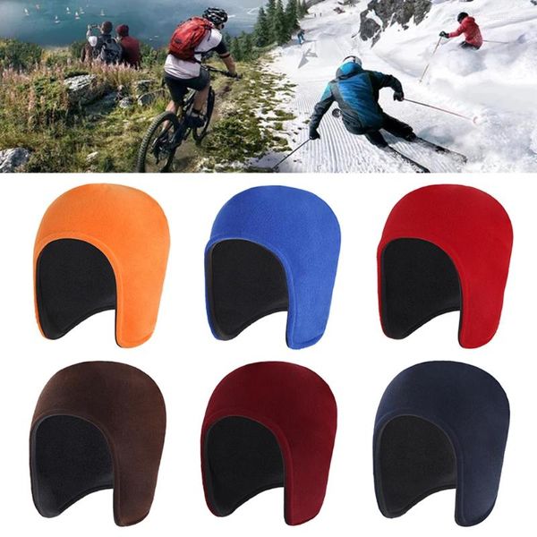 Berets Winter Lei Feng Hut Frauen Männer Warme Verdickte Gehörschutz Winddicht Sport Kopfbedeckung Outdoor Wandern Reiten Ohrenschützer