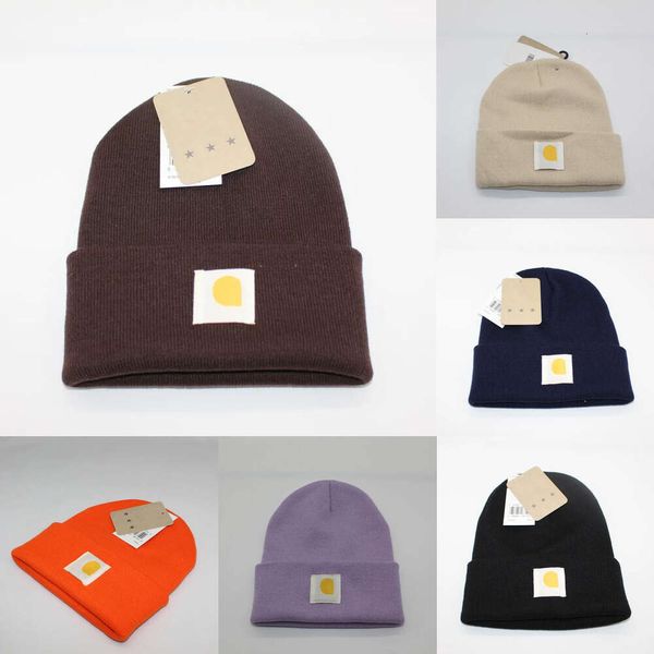 Männer Winter Beanie Marke Warme Mützen Europäischen Woolen Kappe Brief Unisex Warme Schädel Hut Acryl Geometrische Beanie