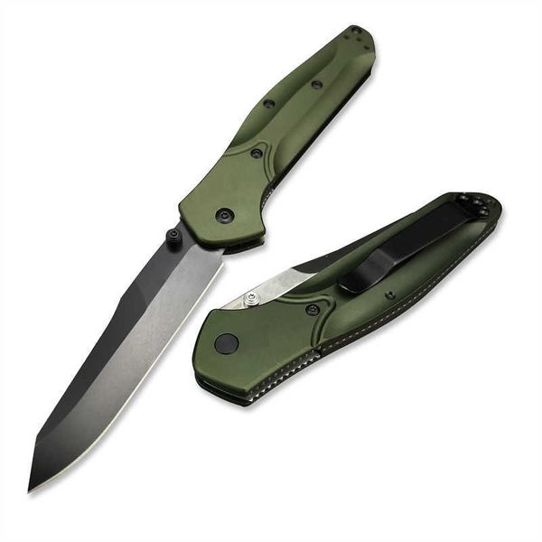 940 Osborne Карманный нож с ручкой из алюминиевого сплава для кемпинга и охоты, тактические складные ножи с осью EDC