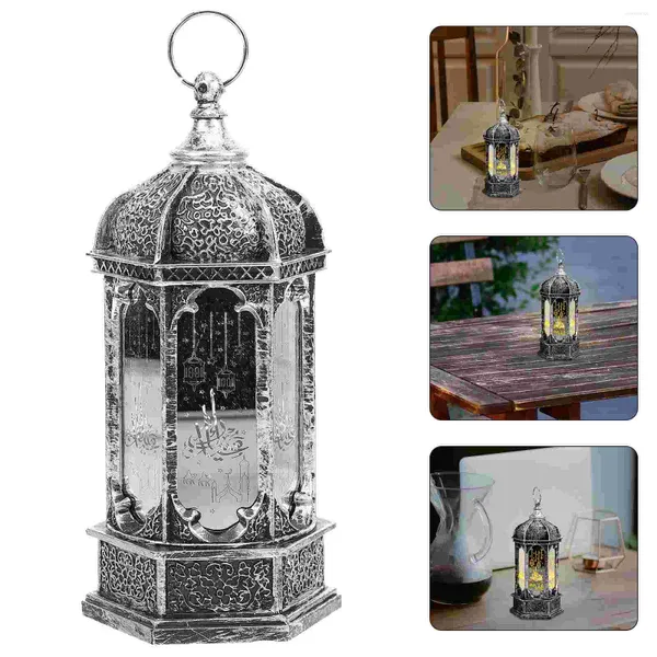 Castiçais Ramadan Lanternas Diwali Decorações Lustre Ornamento Ornamentos Lâmpada Criativa Decorar