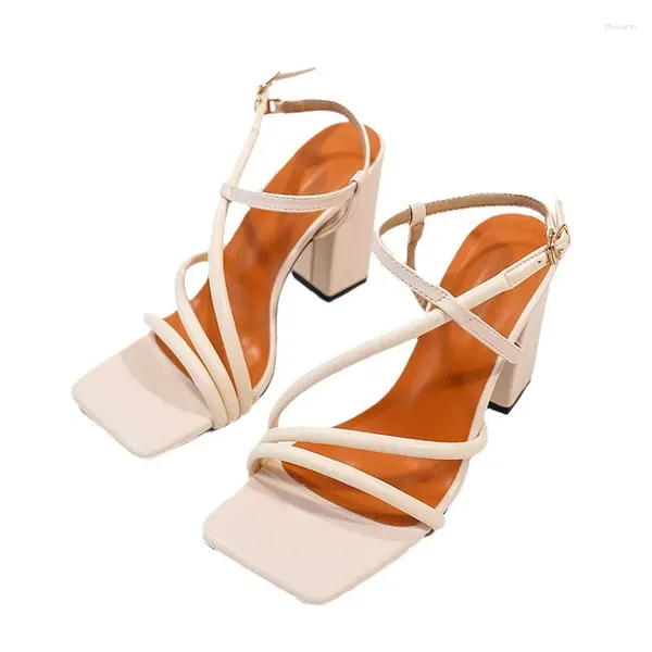 Dress Shoes Bimooth Pointed Toe Sexy Boots Summer Cloth Party Meeting Women High Heels Lady Sandals Big Size Pumps GH038