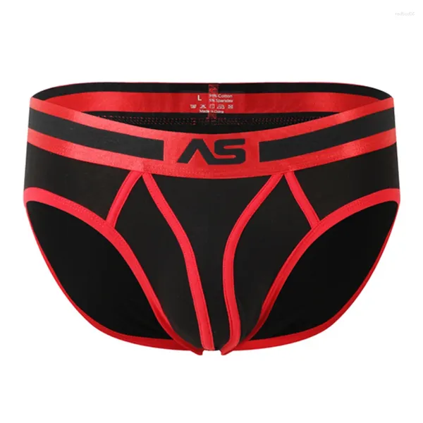 Unterhosen Unterwäsche Männer U Convex Pouch Dessous Kontrast Mode Bikini Jock Strap Atmungsaktive Trunks Jockstrap Briefs