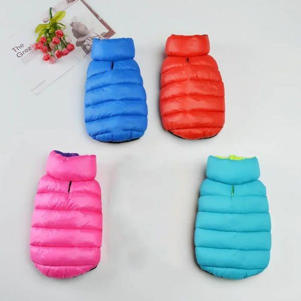 Abbigliamento per cani Gilet Giacca invernale per animali domestici S Cappotto per abbigliamento Peso Piccolo Medio Leggero Grandi vestiti caldi impermeabili