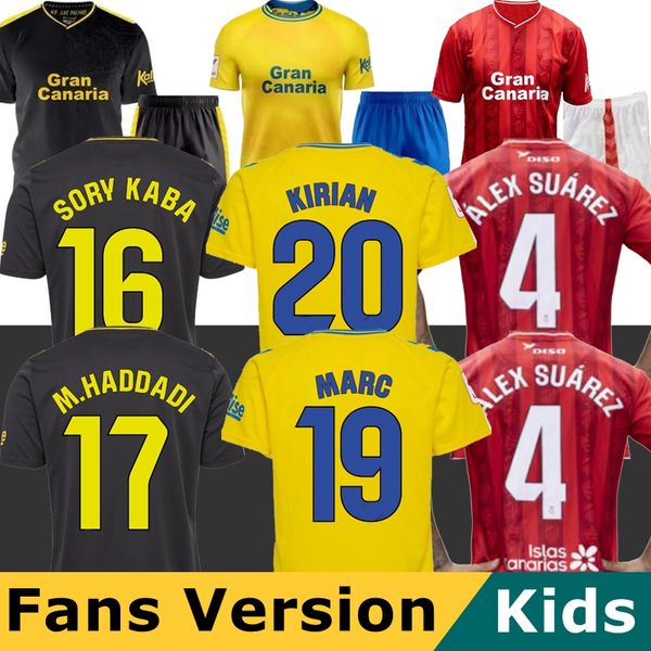 2023 24 Kirian M.haddadi Jesus Mesa Palmass Sory Kaba Las Marc A.moleiro Palmas Sports Union 3. Spiel Trikot Jonathan Viera Fußballtrikot