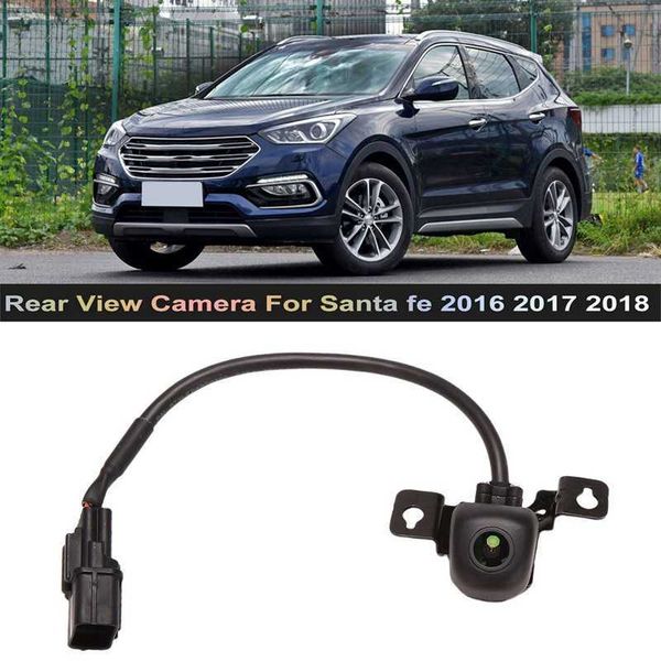 Carro dvr para hyundai santa fe 2016 2017 2018 retrovisor reverso backup estacionamento auxiliar câmera 957602w640hkd230701