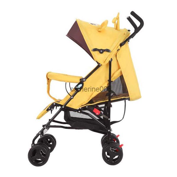 Kinderwagen-Licht, zusammenklappbar, leicht zu sitzen und zu liegen, Baby-BB-Regenschirm-Trolley-Sitzbezug L230625