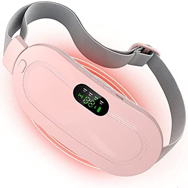 Andere Massageartikel Menstruations-Heizkissen Bauch-Taillen-Massagegerät Vibrator Periodenlinderungsgerät Entspannungsbehandlung Schmerzlinderungspaket BellyWarmer 230701