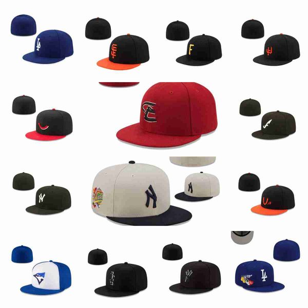 Moda chapéus ajustados snapbacks chapéu de bola bonés de futebol ajustáveis todas as equipes esportes ao ar livre bordado sol fechado gorros de pescador boné flexível com mistura de etiqueta original