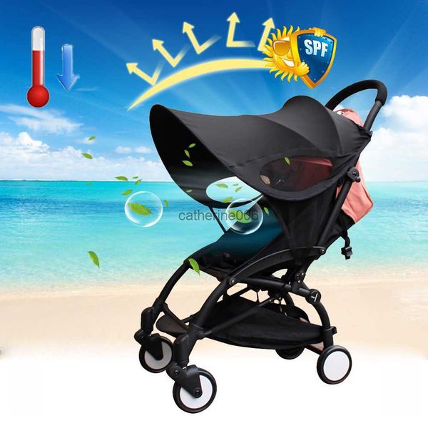 Acessórios universais para carrinho de bebê anti-UV guarda-sol dossel carruagem Sun Yoya carrinho protetor solar L230625