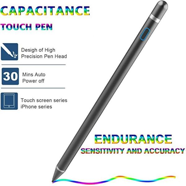 Поставки универсальный стилус для пера для Apple Pencil iPad Pen Touch Pen Pen для планшета мобильной iOS Android Samsung Huawei Xiaomi Pencil