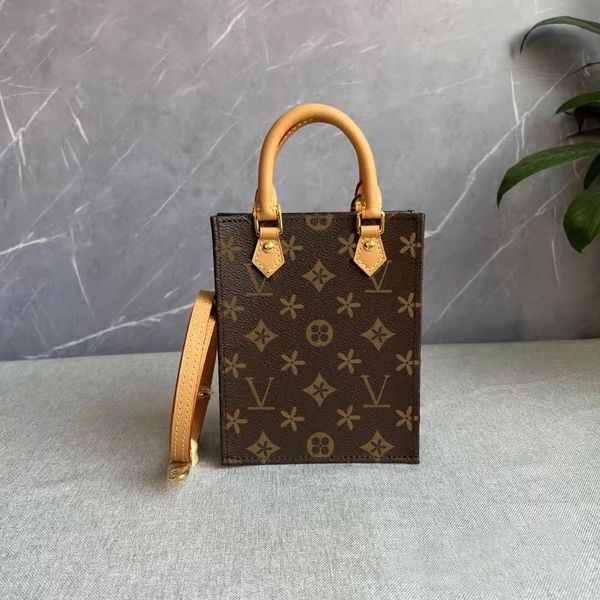 M81295 M81417 Petit Sac Plat Deri El Çantası Hafta Sonu Erkekler Tasarımcı Duffle Seyahat Kadın Omuz Çantası Organizatör Çapraz Vücut Tote To Toteet Seti Debriyaj Çanta Plajı