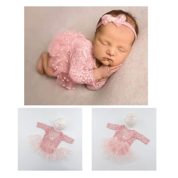 Keepsakes Po Puntelli di tiro per bambina 06M Copricapo infantile Tulle Tutu Tute Abiti da festa Abiti nati Outfit A2UB 230701