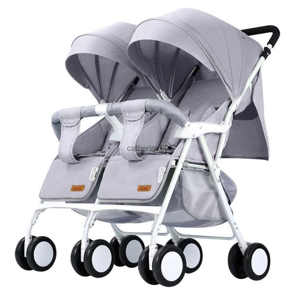 Двойные детские коляски легкая складка двойной машины может сидеть на тележке, которая может лежать на Dragon Phoenix Baby Two-Childtrolley