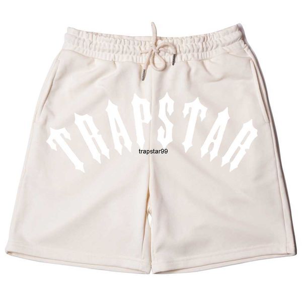 Мужские шорты Летние мужчины TRAPSTAR Basic Baseball World Five-Point Board Фитнес Спортивные повседневные пляжные шорты G221012 72T6