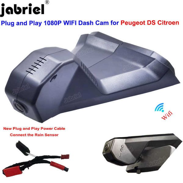 DVRs Plug and Play Wifi Dash Cam Kamera Auto DVR Peugeot 3008 4008 5008 DS4 DS5 DS5LS DS6 DS7 DS9 für Citroen C2 C3 C4 C5 C6HKD230701