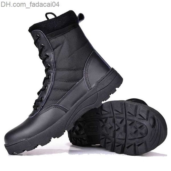 Защитная обувь Защитная обувь Мужские военные ботинки Combat Mens Camo Ankle s Tactical Big Size 3647 Army Male Work Motocycle s 221110 Z230701