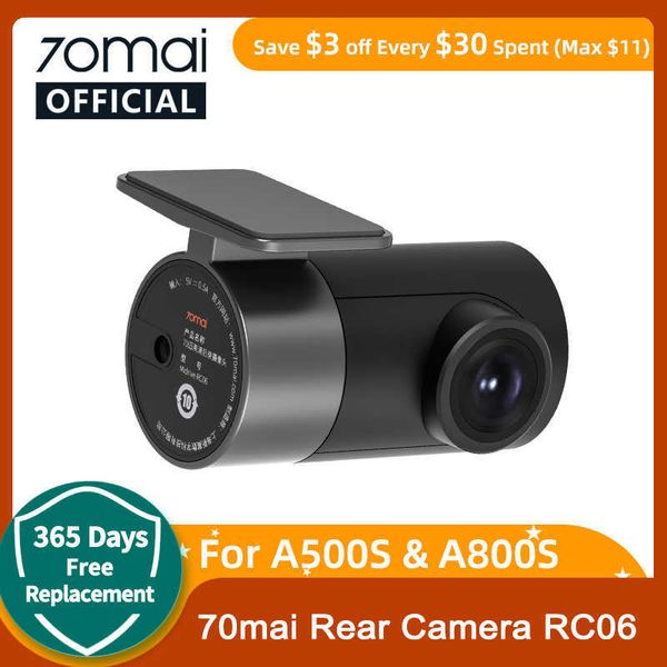 DVR Dash Cam posteriore A800 4K Car DVR Telecamera retrovisiva 70mai Pro Plus RC06 per A800S A500SHKD230701