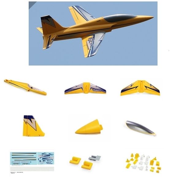 Parte della fusoliera del modello dell'aeromobile per Freewing 70mm Vulcan Electric Ducted Model Airplane RC Jet Plane 230630