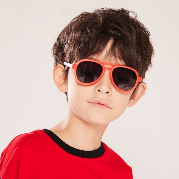 Sonnenbrille Baby Kinder Sonnenbrille Polarisierte Mode Sonnenbrille Junge Mädchen Kind Kleinkind Sportbrille TR90 UV400 Outdoor Brillen 18042 230701