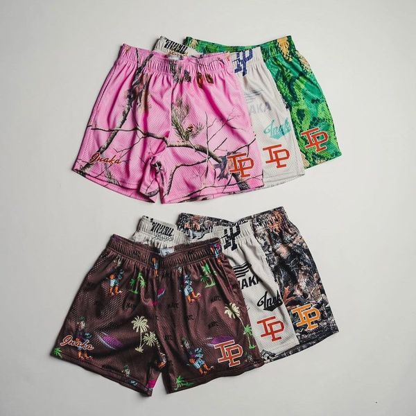 Мужские шорты Inaka Power Double Mesh Shorts Exclusive Men Women Classic GYM Mesh Shorts Inaka Shorts With Inner Liner IP Shorts 230630