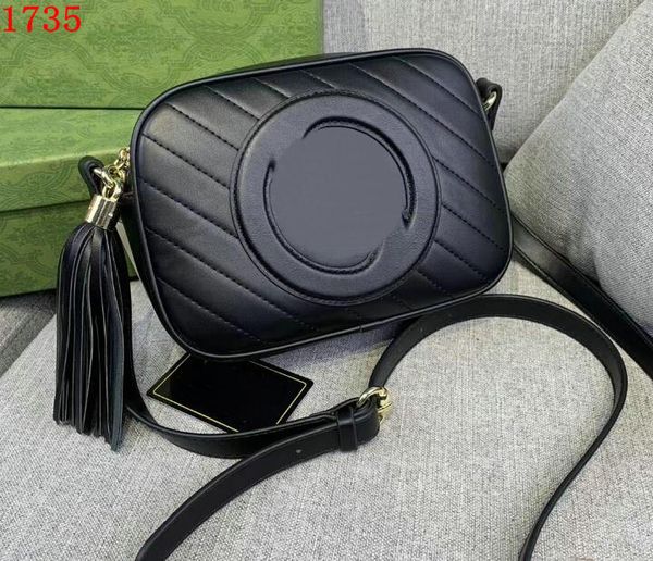 bolsas de mão de design com borla bolsas femininas de couro Soho disco bolsa de ombro bolsa mensageiro com franjas bolsas de tiracolo de designer carteira bolsas de noite 22 cm