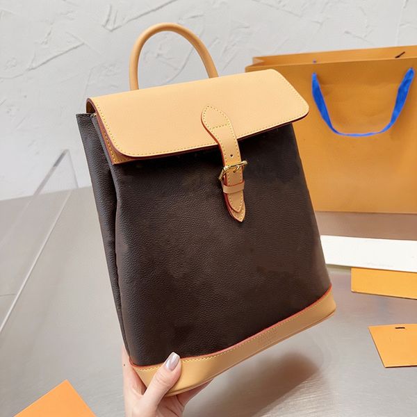 Zaino di grande capacità Zaini dei migliori designer di moda Borsa da scuola vintage Zaino di lusso all'ingrosso di alta qualità Borse da viaggio classiche