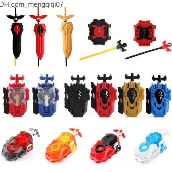 Trottola Trottola Twoway Beyblade Burst Launchers Custom Right and Left Gyro Pull Rod Filo Spinning Top Accessori Giocattolo per bambini 220928 Z230701