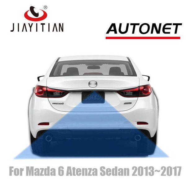 Car dvr JIAYITIAN Atenza Mazda 6 GJ GL 2013 ~ 2022 Kit cavo adattatore per monitor OEMHD CCD Telecamera posteriore automaticaHKD230701