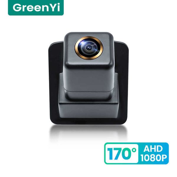 Araba DVR Greenyi 170 ° HD 1080p Arka Görünüm Kamerası için Benz W204 W212 W221 S Sınıf Gece Görüşü Tersine Ters 4 Pin ToolHKD230701