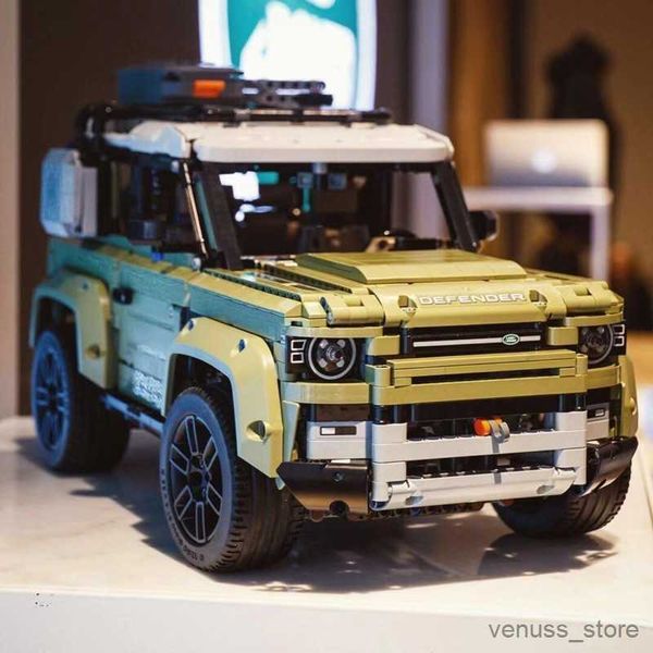 Blocos Land Rover Off-Road FIT Building Blocks City Racing Car Vehicle Model Toy For Kid Boy Adult Gift R230701