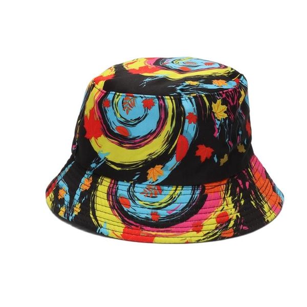 COKK Flat Top Bucket Hat Uomo Donna Unisex Hip Hop Cappello da pesca Donna Uomo Outdoor Kpop Suncreen Parasole Bob Cap Gorros Nuovo 2022