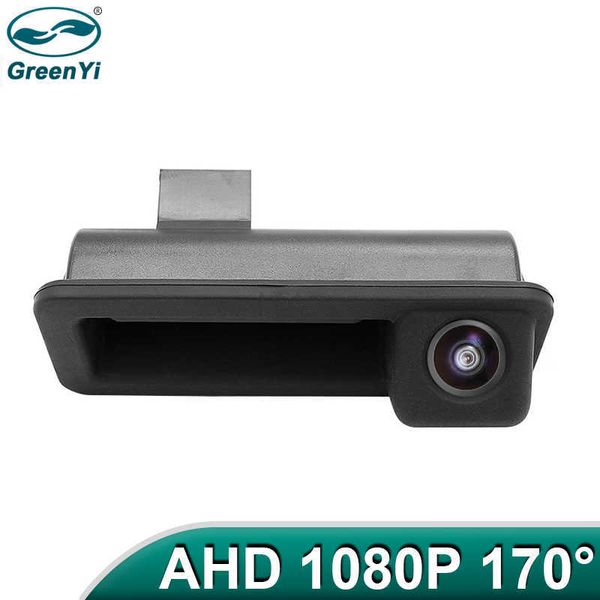 Carro dvr GreenYi 170 ° AHD Câmera de visão traseira do veículo Para Ford Focus 2C Sedan Mondeo 24 Fiesta Land Range Rover Freelander CarHKD230701