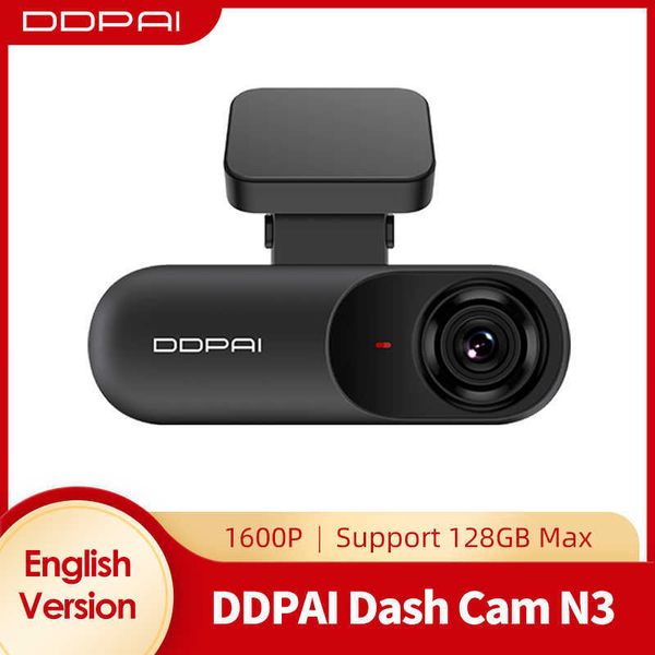 Carro dvr DDPAI Dash Cam Mola N3 1600P HD Vehicle Drive Auto Video DVR 2K Smart Connect Android Wifi Camera Recorder 24H ParkingHKD230701